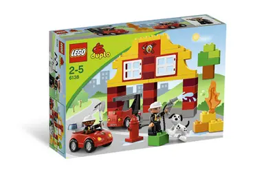 LEGO DUPLO 6138 My First Fire Station set, image 3