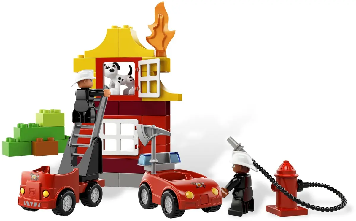 LEGO DUPLO 6138 My First Fire Station set, image 8