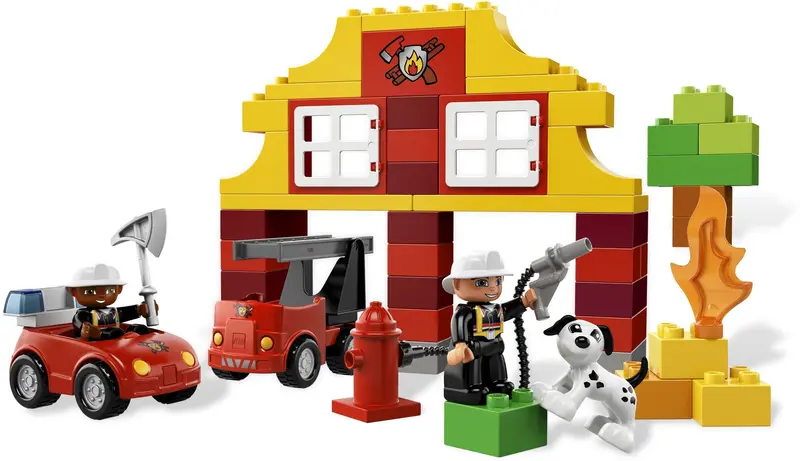 LEGO DUPLO 6138 My First Fire Station set