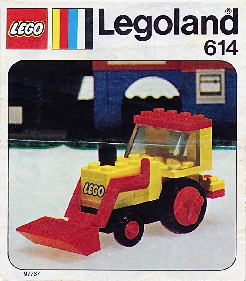 LEGO LEGOLAND 614 Digger set