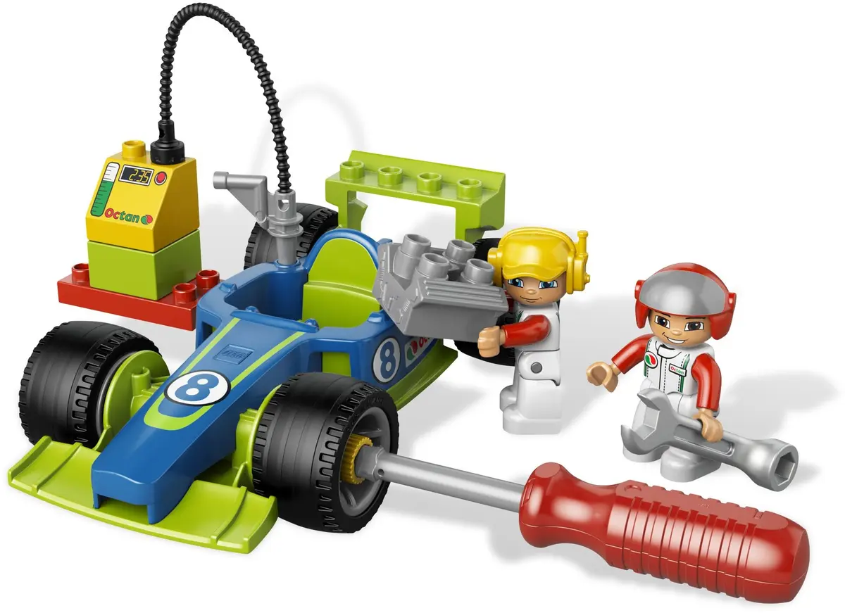 LEGO DUPLO 6143 Racing Team set, image 6