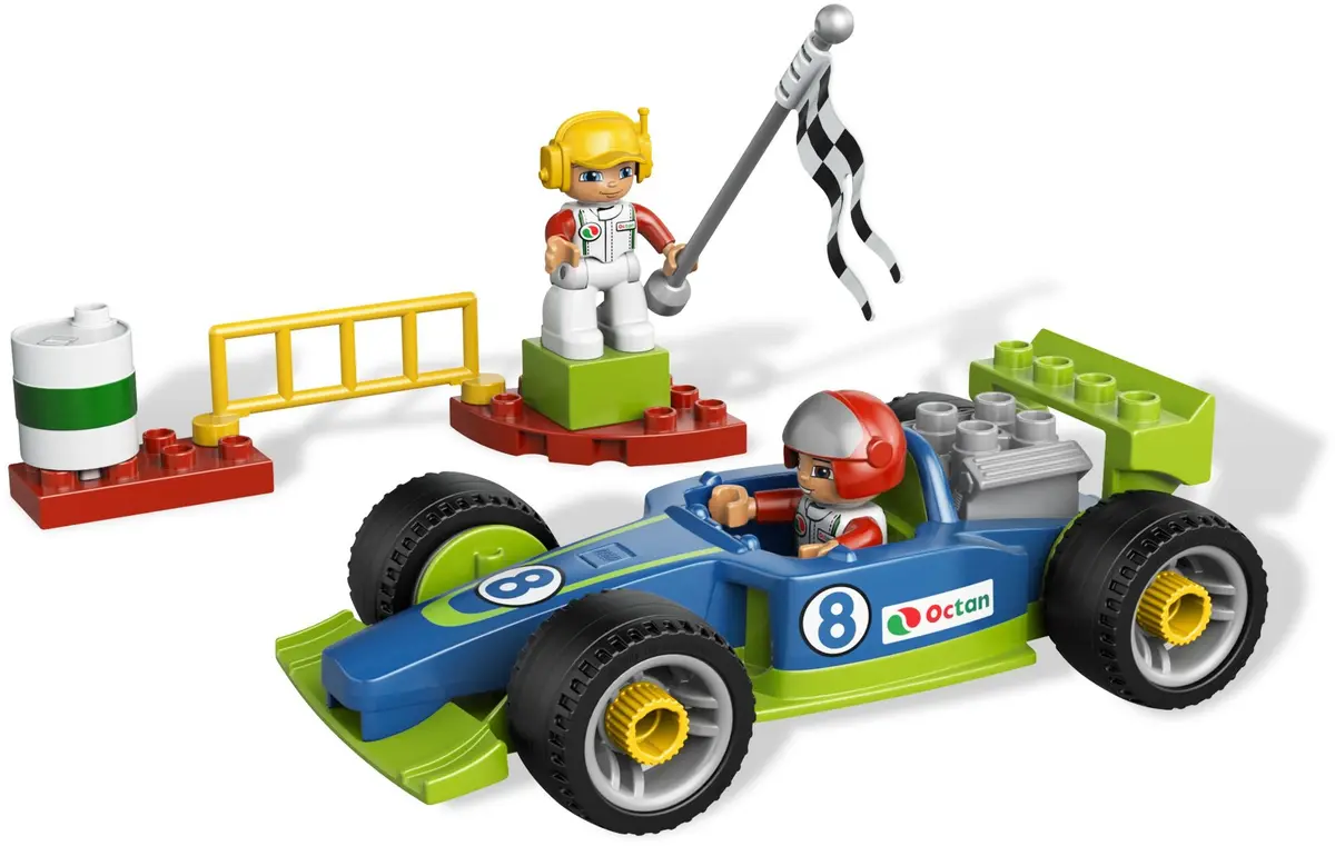 LEGO DUPLO 6143 Racing Team set, image 5