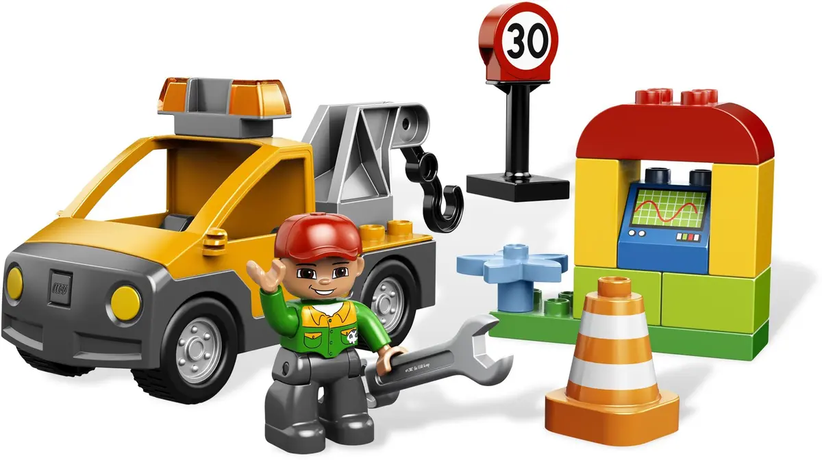 LEGO DUPLO 6146 Tow Truck set, image 7