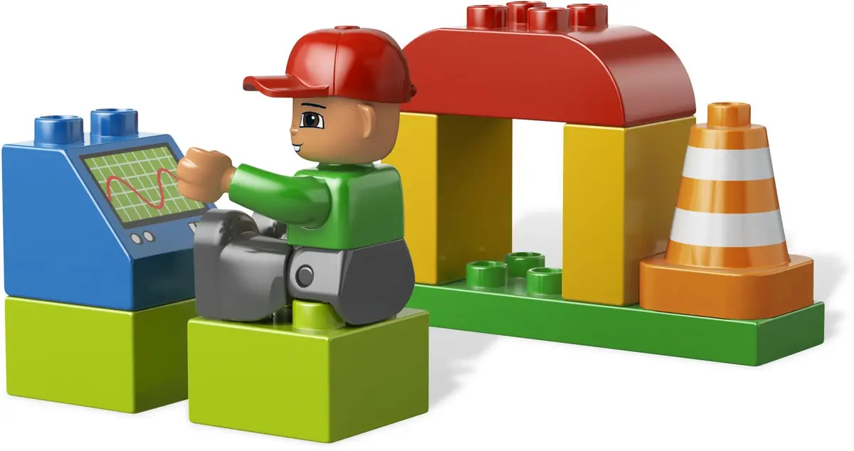 LEGO DUPLO 6146 Tow Truck set, image 5