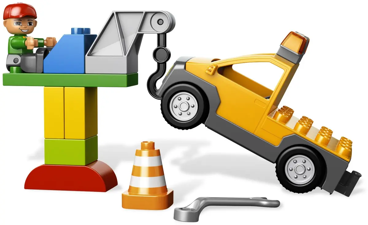 LEGO DUPLO 6146 Tow Truck set, image 6