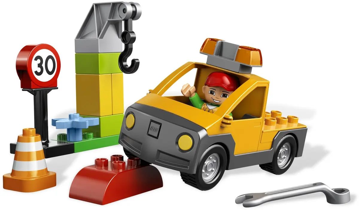 LEGO DUPLO 6146 Tow Truck set, image 3
