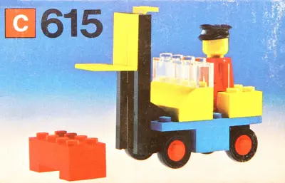 LEGO LEGOLAND 615 Forklift set