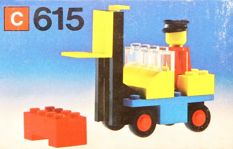 LEGO LEGOLAND 615 Forklift set