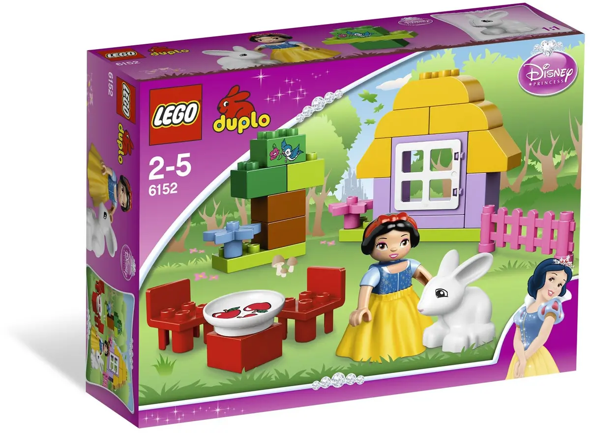 LEGO DUPLO 6152 Snow White's Cottage set, image 2