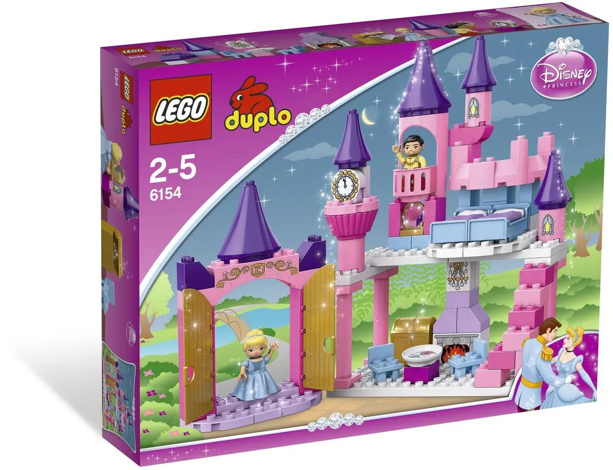 LEGO DUPLO 6154 Cinderella's Castle set, image 2