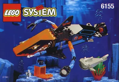 LEGO Aquazone 6155 Deep Sea Predator set