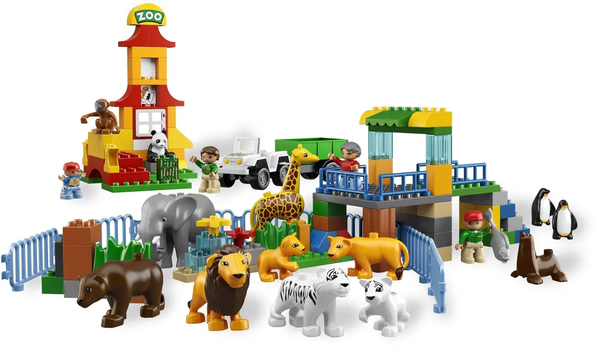 LEGO DUPLO 6157 The Big Zoo set, image 3
