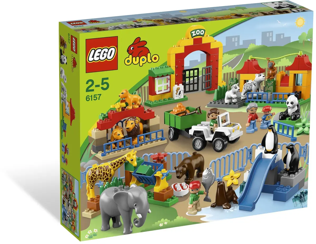LEGO DUPLO 6157 The Big Zoo set, image 2