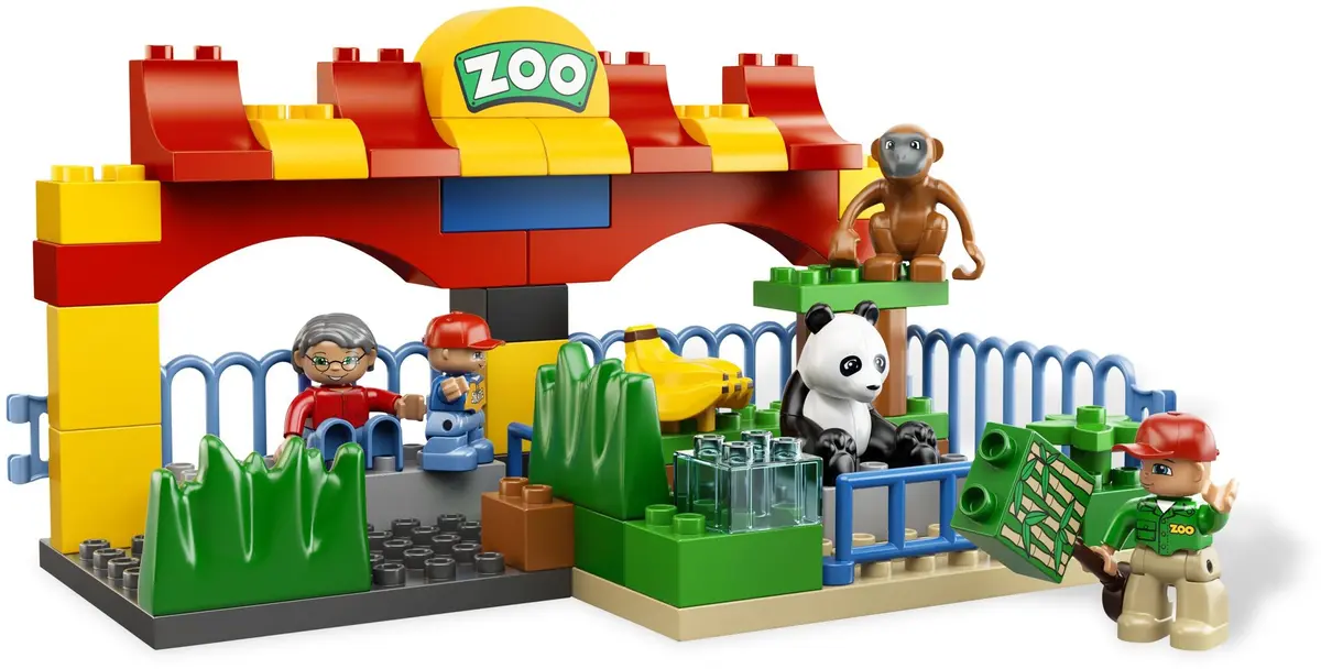 LEGO DUPLO 6157 The Big Zoo set, image 4