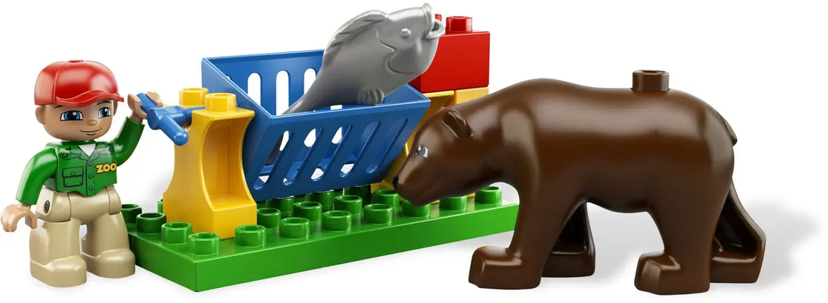 LEGO DUPLO 6157 The Big Zoo set, image 5