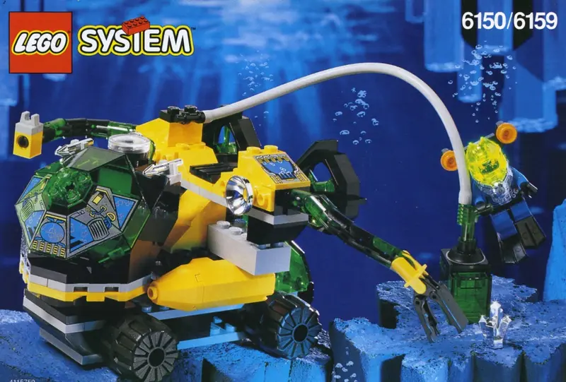 LEGO Aquazone 6159 Crystal Detector set