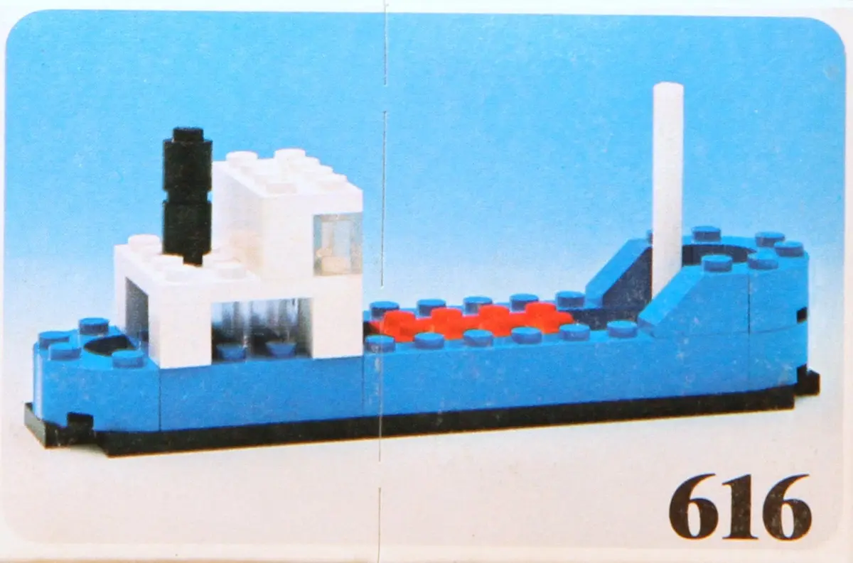 LEGO Basic 616 Cargo Ship set