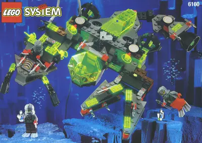 LEGO Aquazone 6160 Sea Scorpion set
