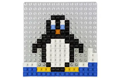 LEGO Creator 6163 A World of LEGO Mosaic set, image 4
