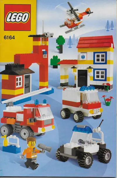 LEGO Make and Create 6164 LEGO Rescue Building Set set