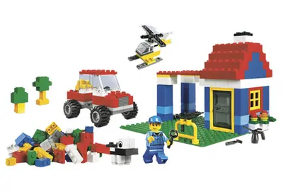 LEGO Make and Create 6166 LEGO Large Brick Box set, image 4