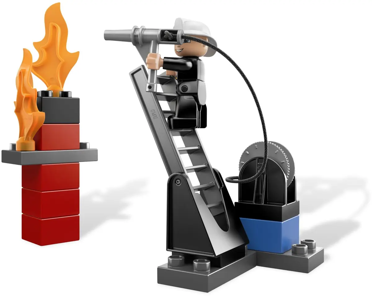 LEGO DUPLO 6168 Fire Station set, image 6