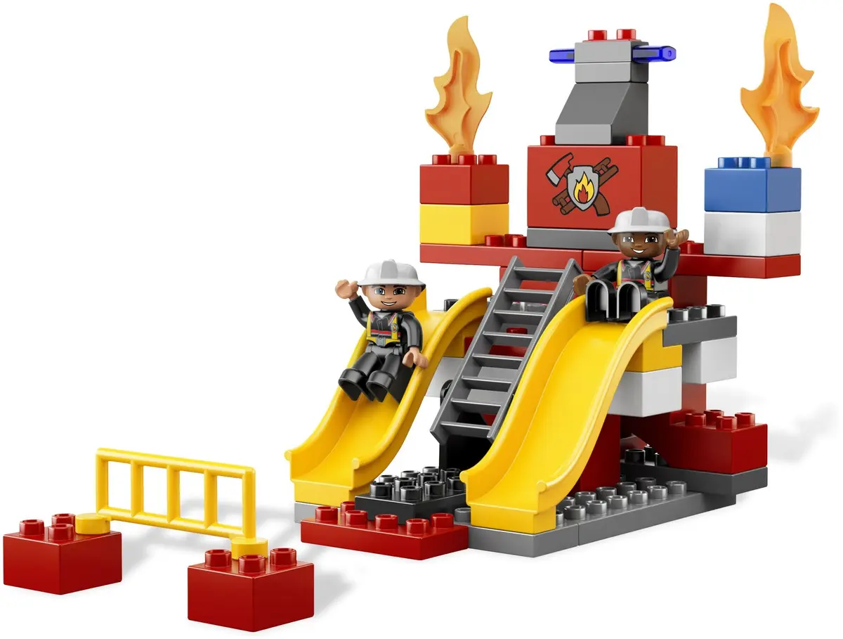 LEGO DUPLO 6168 Fire Station set, image 5