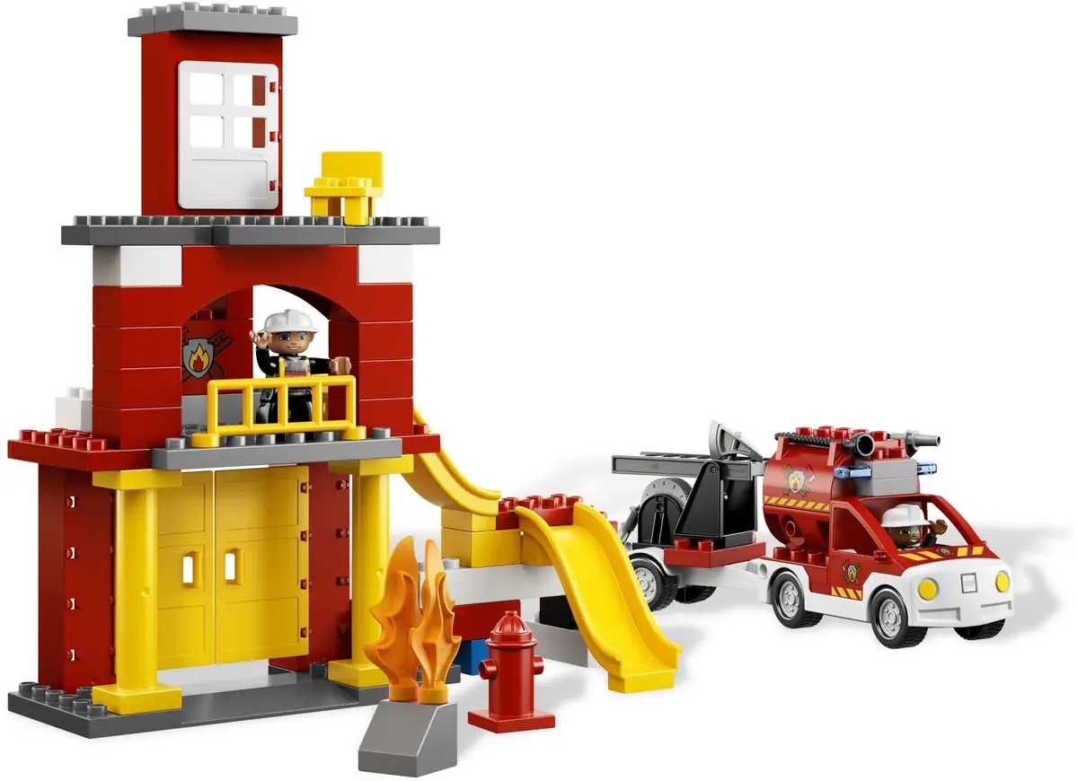 LEGO DUPLO 6168 Fire Station set, image 3