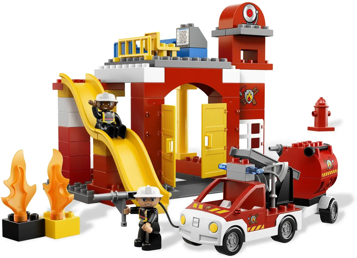 LEGO DUPLO 6168 Fire Station set