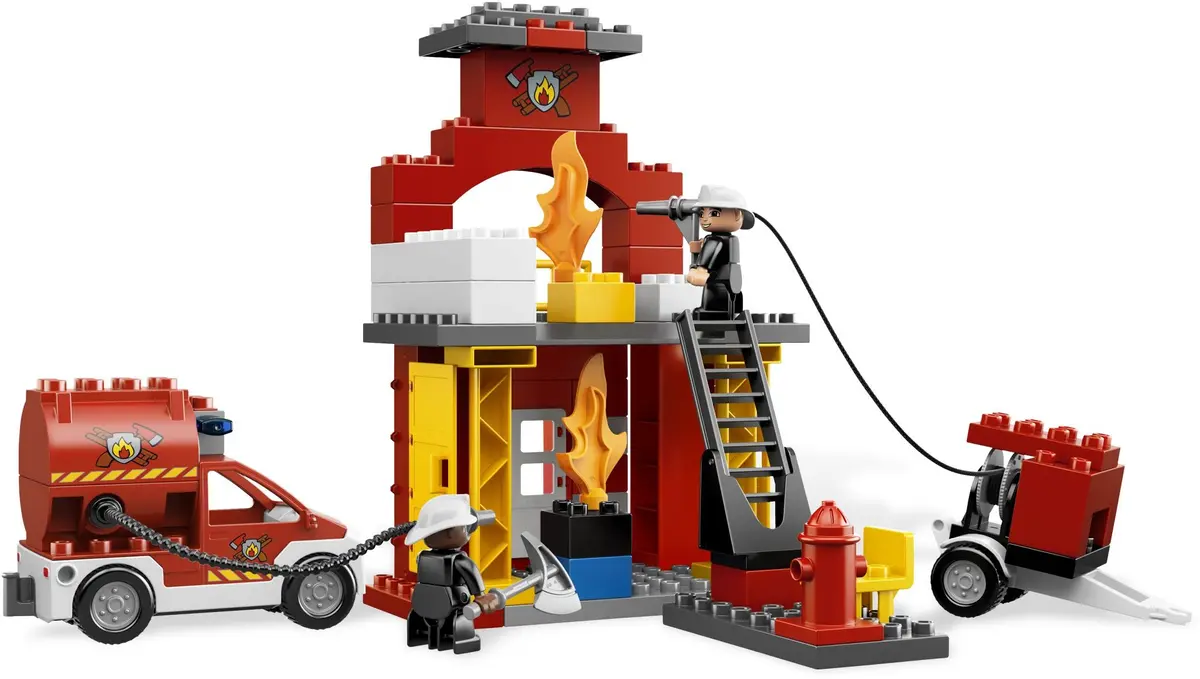 LEGO DUPLO 6168 Fire Station set, image 4
