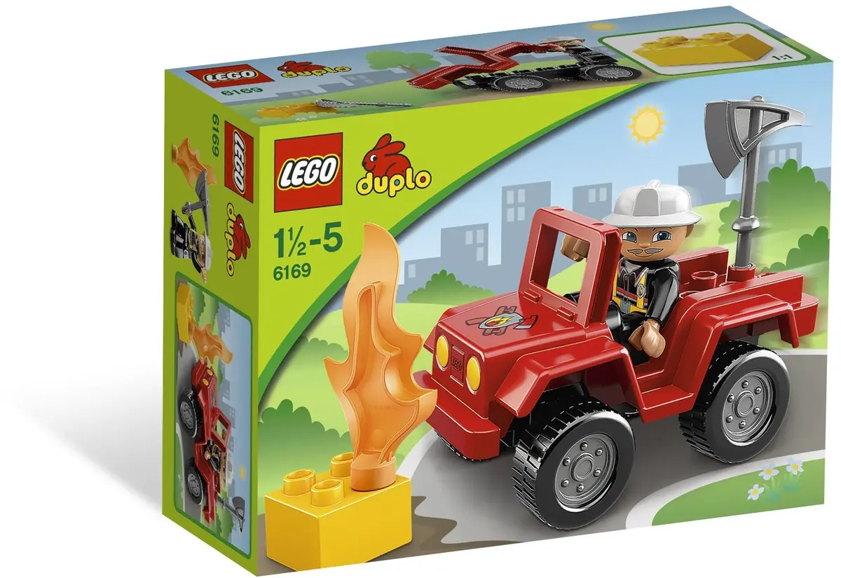 LEGO DUPLO 6169 Fire Chief set, image 2