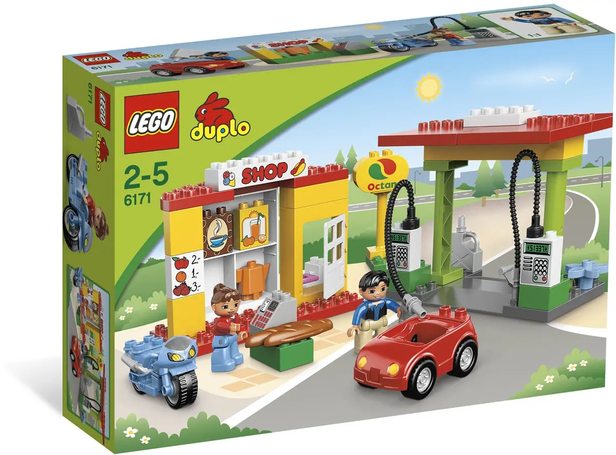 LEGO DUPLO 6171 Gas Station set, image 2