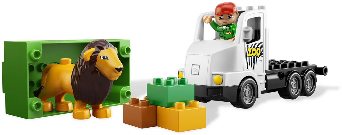 LEGO DUPLO 6172 Zoo Truck set, image 3