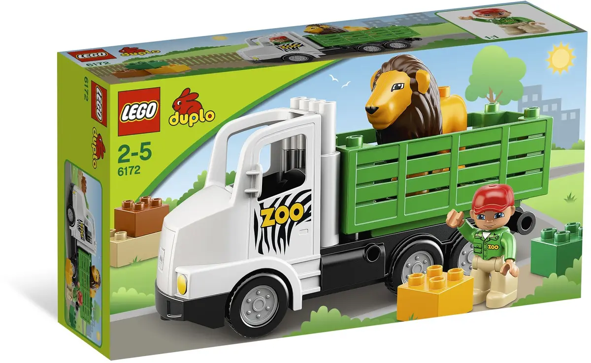 LEGO DUPLO 6172 Zoo Truck set, image 2