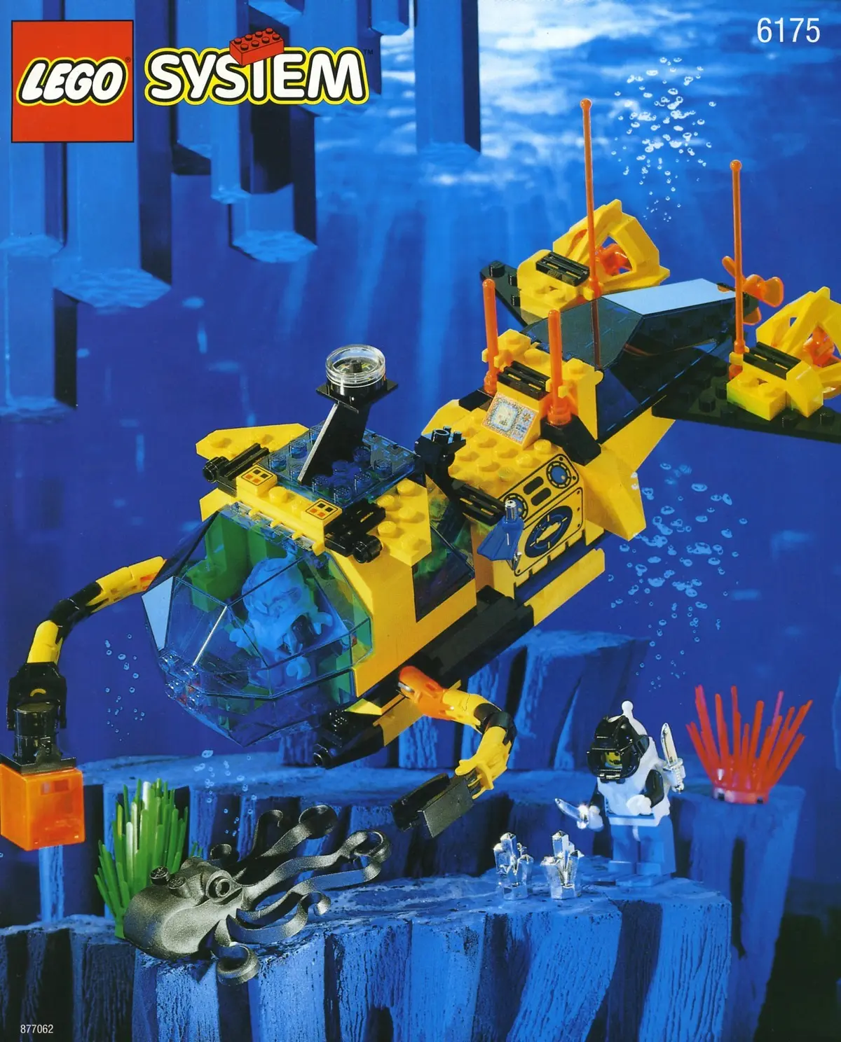 LEGO Aquazone 6175 Crystal Explorer Sub set