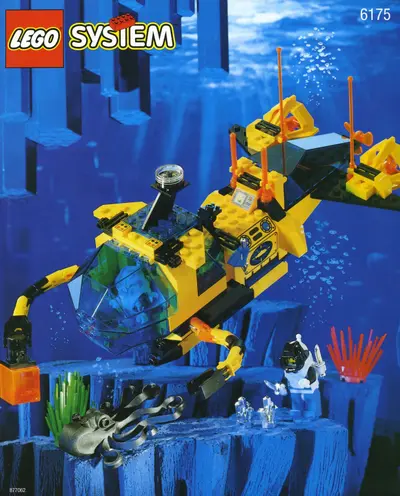 LEGO Aquazone 6175 Crystal Explorer Sub set