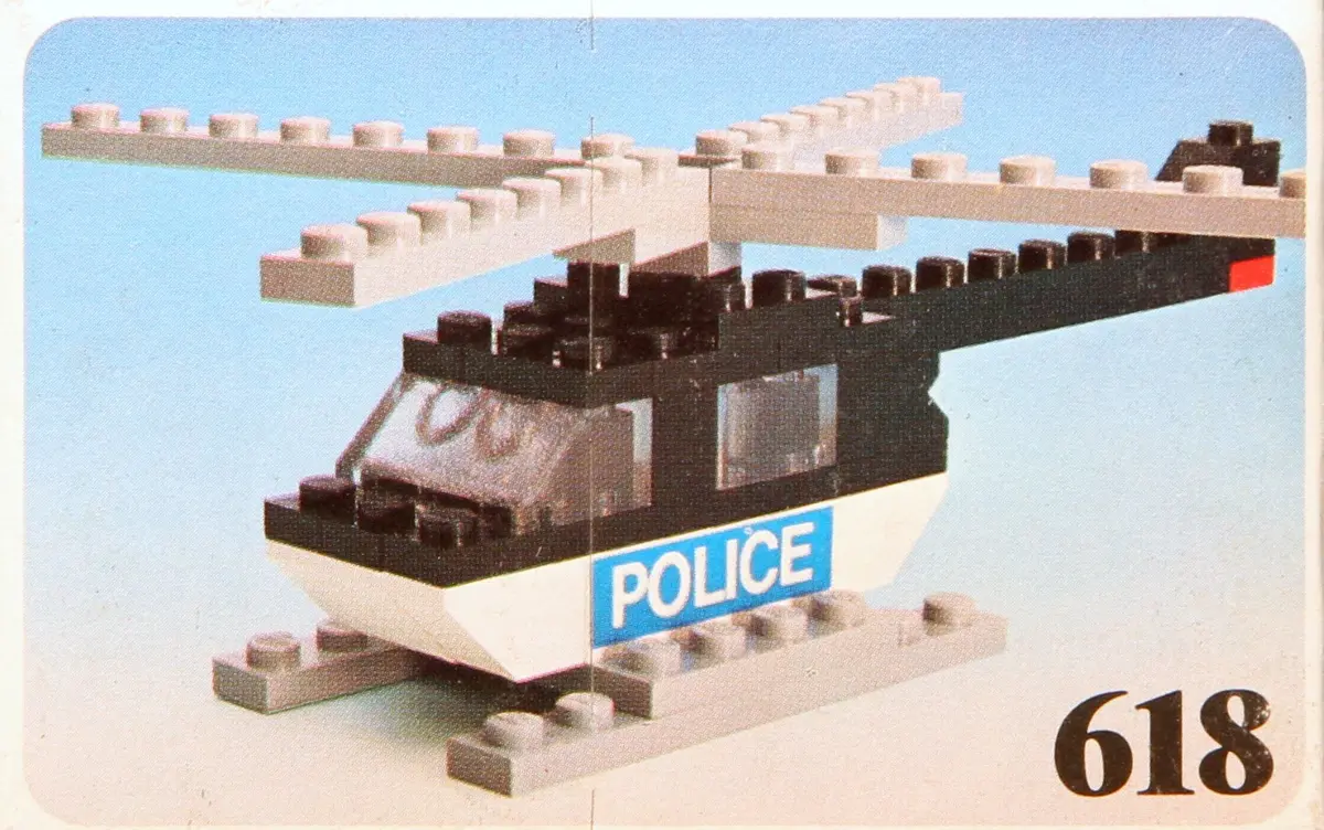 LEGO LEGOLAND 618 Police Helicopter set