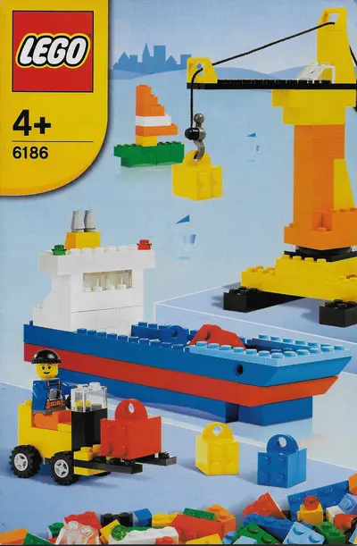 LEGO Bricks and More 6186 Build Your Own Harbour set