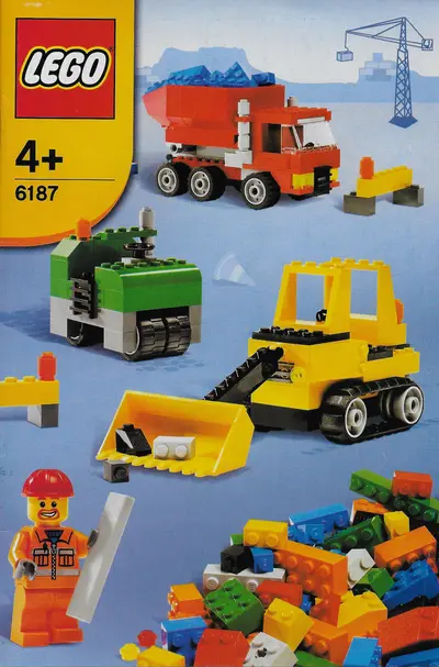 LEGO Bricks and More 6187 Road Construction Set set