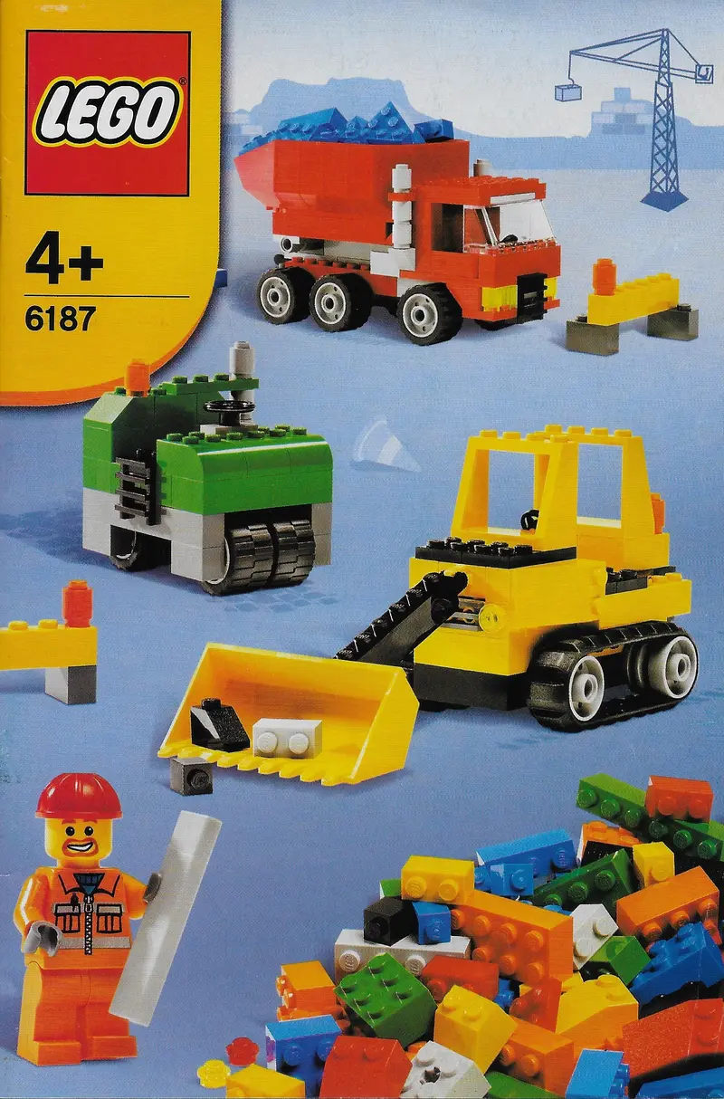 LEGO Bricks and More 6187 Road Construction Set set