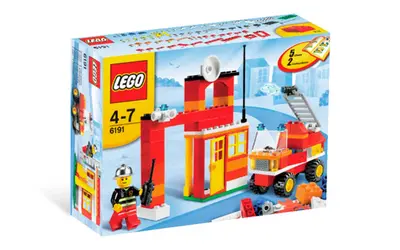 LEGO Bricks and More 6191 Fire Fighter Building Set set, image 4