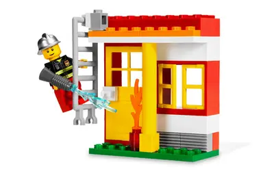 LEGO Bricks and More 6191 Fire Fighter Building Set set, image 5