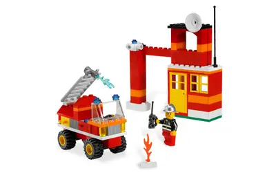 LEGO Bricks and More 6191 Fire Fighter Building Set set, image 2