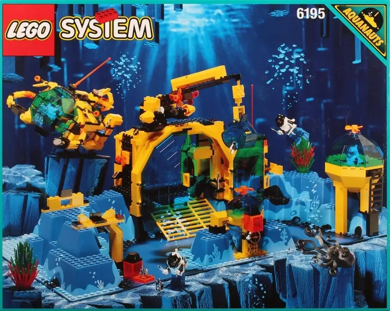 LEGO Aquazone 6195 Neptune Discovery Lab set, image 2
