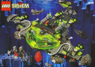 LEGO Aquazone 6198 Sting Ray Stormer set