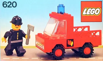LEGO Town 620 Fire Truck set