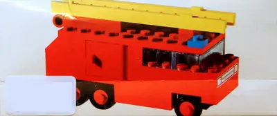 LEGO LEGOLAND 620 Fire engine with opening doors and ladder set