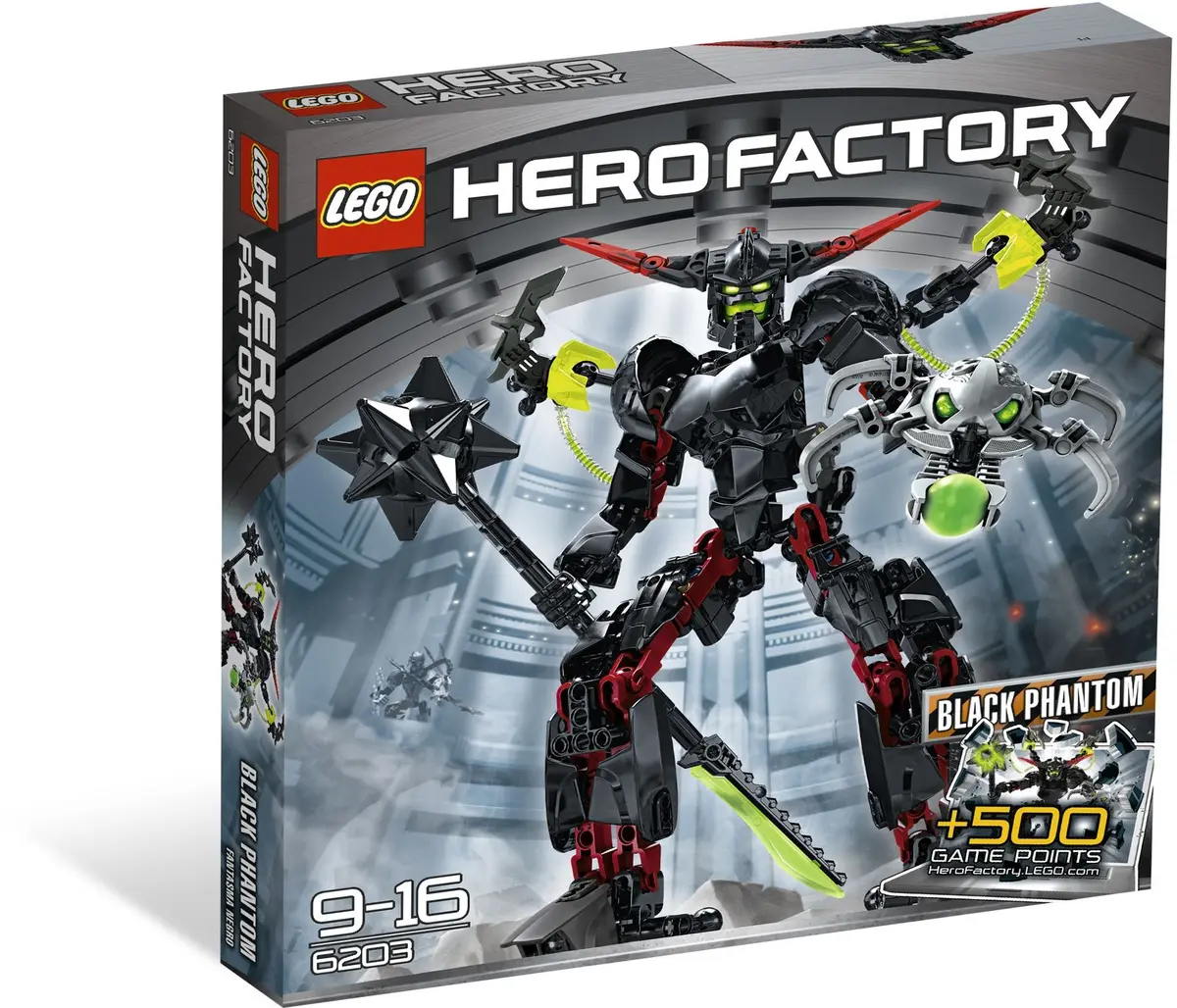 LEGO HERO Factory 6203 BLACK PHANTOM set, image 2