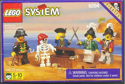 LEGO Pirates 6204 Buccaneers set