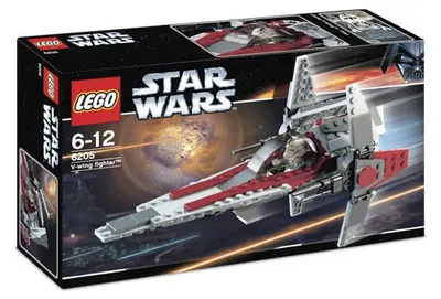 LEGO Star Wars 6205 V-wing Fighter set, image 3